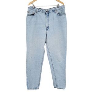 Levi's 522 Jeans Vintage 90's Women's Plus Size 20 Light Wash FLAWED